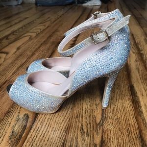 Sparkly Prom Special Event Pageant Dress Shoes 6.5